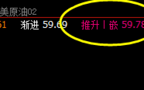 1月20夜：美原油于系统推升波，实现精准回撤