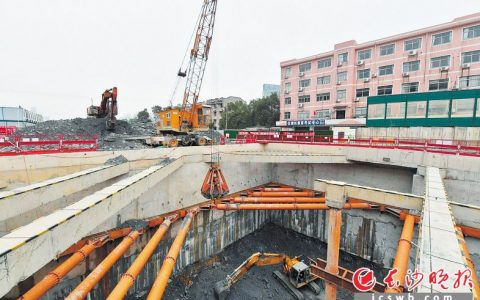 长沙地铁建设陆续复工