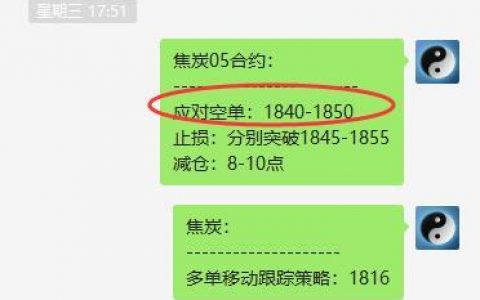 焦炭：VIP用户利润放大，趋势精准转折
