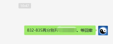铁矿石，今日4小时反抽再次触及周线上界