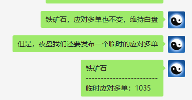 铁矿石：短线VIP（应对多单）单日利润突破55点