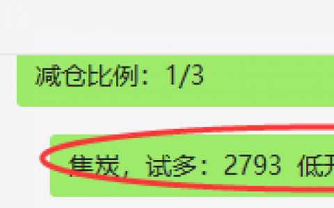焦炭：VIP精准策略，单日短多利润突破200点