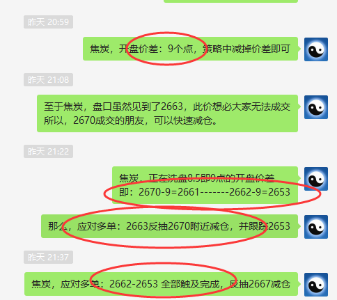 焦炭：VIP精准应对（多单）单日利润达近100点