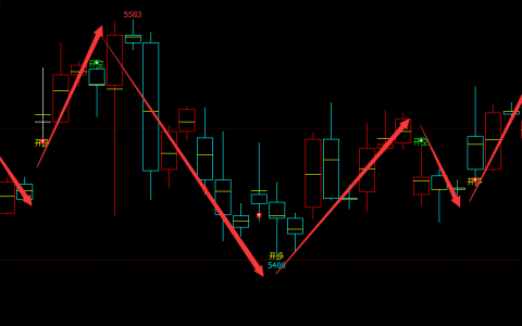 沪银：4小时周期（多 空信号）95%精准转折