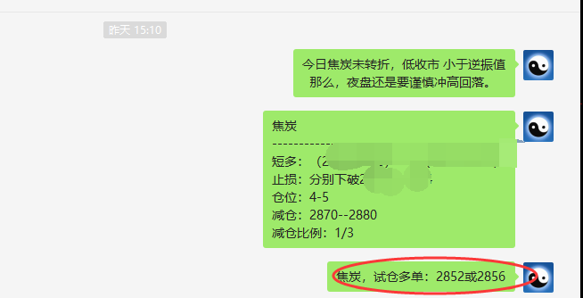 焦炭：VIP短线精准交易策略（短多）突破200点