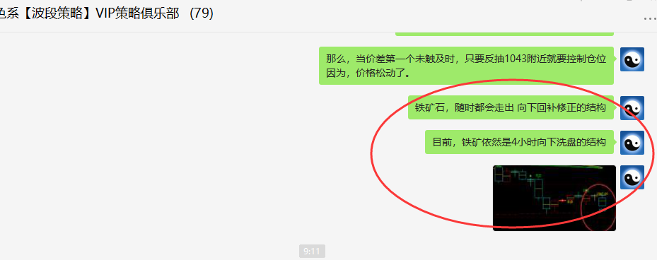铁矿石：VIP精准（应对空单）策略，单日利润超60点
