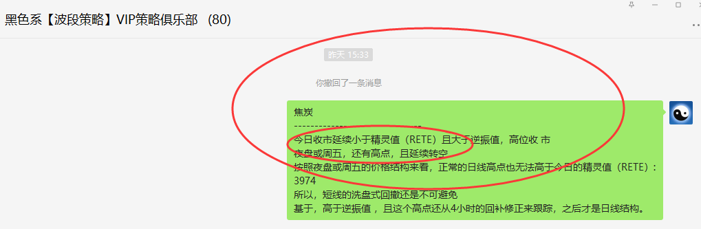 焦炭：VIP策略（移动跟踪多单）精准完成止赢