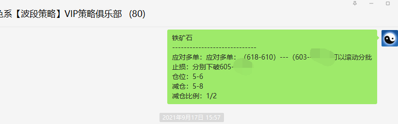 铁矿石：VIP策略（三日及单日短多）分别突破70点与40点