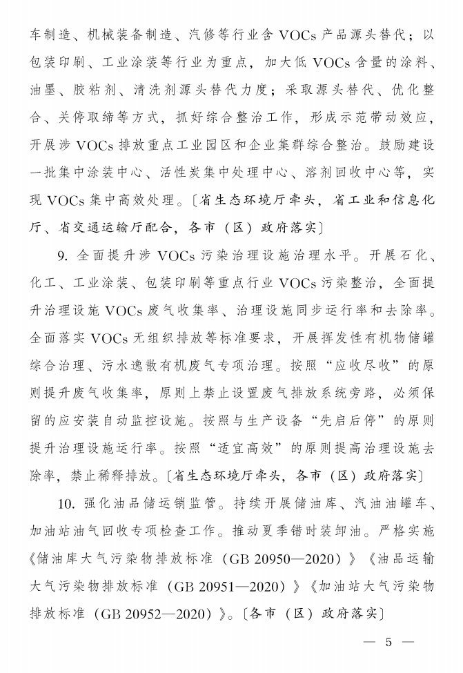 《陕西省蓝天保卫战2021年工作方案》印发