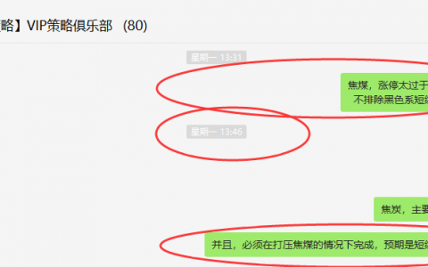 焦炭：VIP（短空）精准策略，利润突破500点