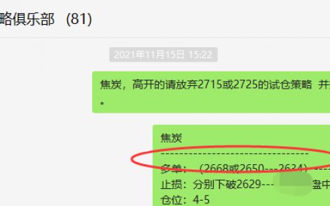 焦炭：精准VIP策略（短线抄底）跟踪利润突破350点
