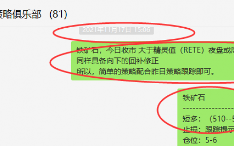 铁矿石：VIP精准策略（短线多单）利润突破80点
