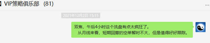 焦炭：VIP精准策略（短线多单）利润突破近160点