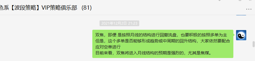 焦炭：VIP精准策略（短线多单）利润突破近160点