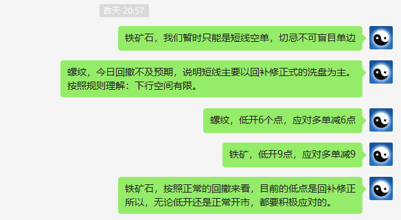 铁矿石：精准VIP策略（应对多单）完成35点利润
