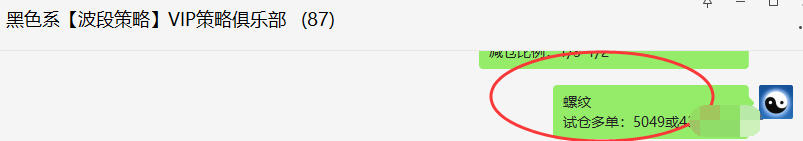 4月1日：螺纹、铁矿精准VIP策略（单日超短）利润大满贯