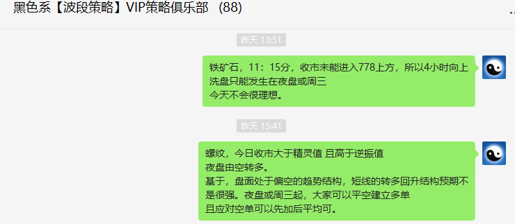 螺/矿：精准VIP策略（超短多单）利润突破140/55