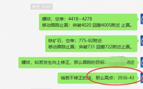 螺纹：精准完成了正常高点，未进入修正结构