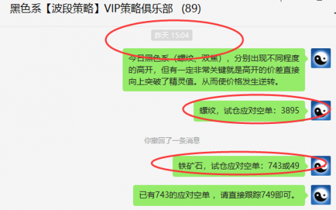 螺纹/铁矿石：VIP精准策略（单 日应对）利润大满贯