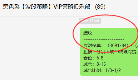 螺纹：周线VIP精准策略（短线应对多单）利润突破70