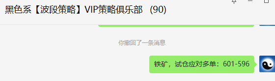 铁矿石：VIP精准策略（短线多单）利润突破35点