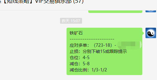 铁矿|焦煤：VIP精准触及（日线应对多单）午后利润喜人