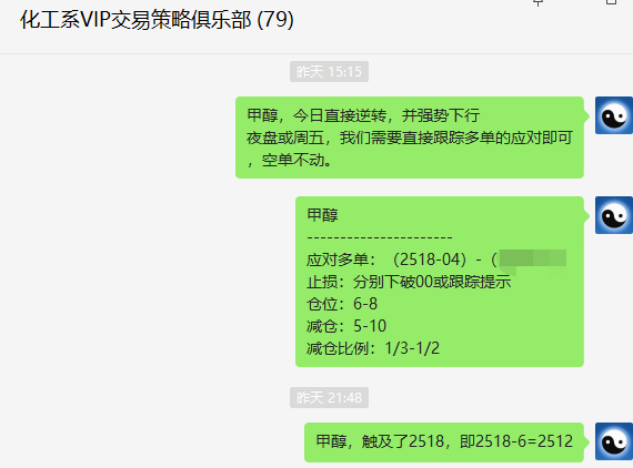 甲醇：VIP精准策略（多空策略）精确应对一切波动