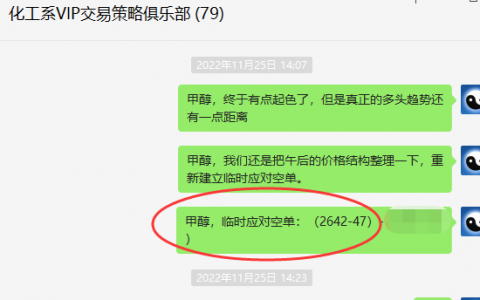甲醇：精准VIP策略（应对空单）利润快速放大