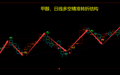 甲醇：日线（多空信号）超95% 精准转折结构