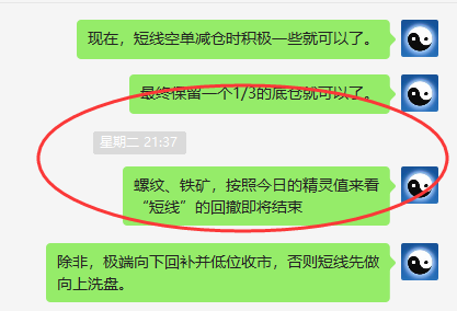 螺纹/铁矿：VIP精准策略（短线多单）利润再达前高