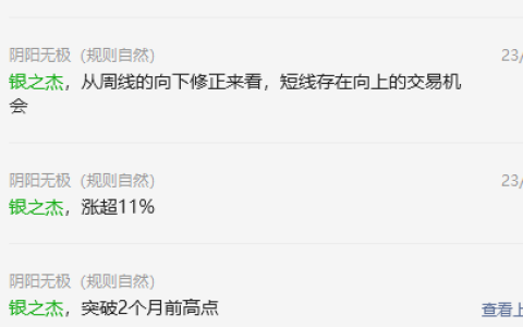 银之杰 300085：18日至今，价格强势突破30%以上