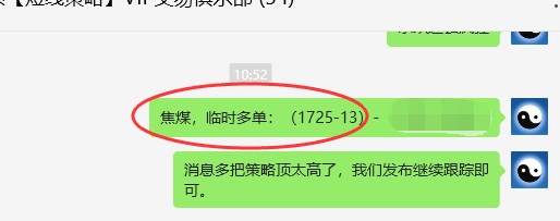 焦煤：VIP精准策略（日间）双向利润超90点