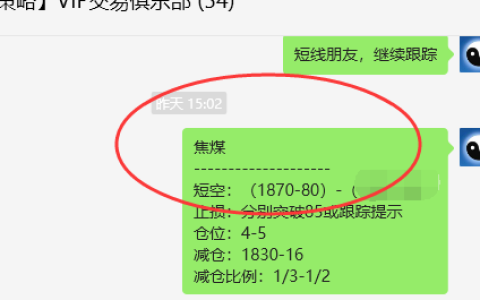 焦煤：VIP精准策略（日间）如何实现双向利润突破80点