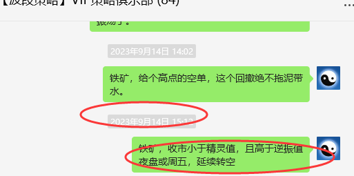 铁矿石：精准VIP策略（短空）跟踪利润突破50点