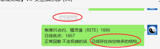 焦煤：VIP精准策略（日间）双向利润突破150点