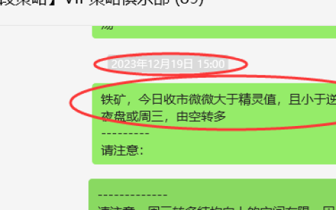 铁矿石：VIP精准策略（短多）波段跟踪利润超120点