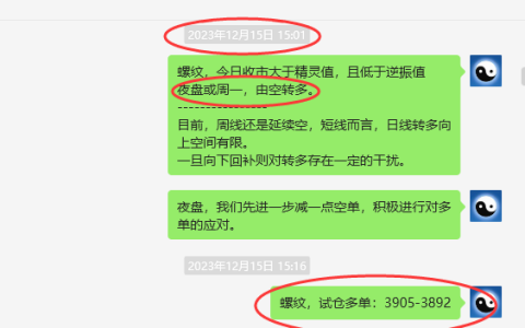 螺纹：VIP精准策略（短多）跟踪利润突破170点