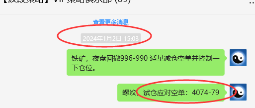 螺纹：VIP精准策略（短空）跟踪利润突破130点