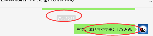 焦煤：VIP精准策略（日间）减平利润突破62点