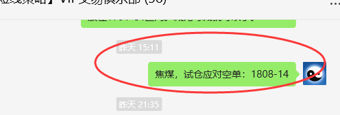 焦煤：VIP精准策略（日间）减平利润突破58点