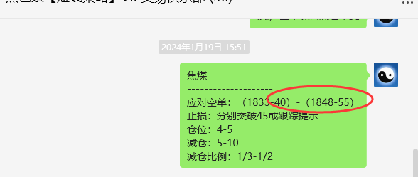 焦煤：VIP精准策略（日间）减+平利润突破105点