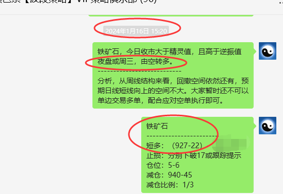 铁矿石：VIP精准策略（短多）跟踪利润突破45点