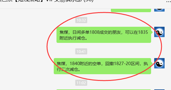 焦煤：VIP精准策略（日间）减+平利润超55点