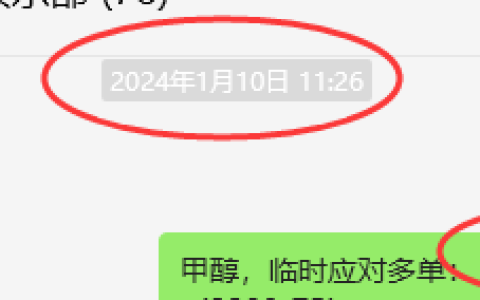 甲醇：VIP精准策略（短多）跟踪利润突破140点