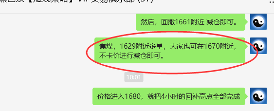 焦煤：VIP精准策略（日间）双向减平超70点