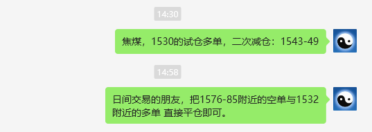 焦煤09：精准VIP策略（日间）双向减平突破70点