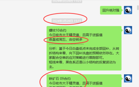 铁矿石、螺纹：VIP精准策略（短多）分别突破60-150点