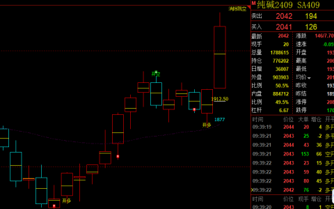 纯碱：日线周期，精准短线多头抄底转折结构