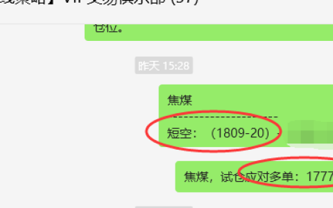 4月18日，焦煤：VIP精准策略（日间）双向减平突破45点