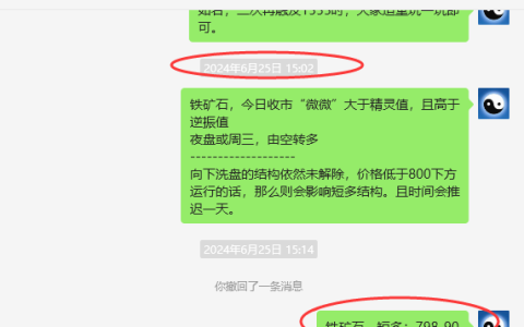 7月3日，铁矿石：VIP精准交易策略（短多）利润突破69点